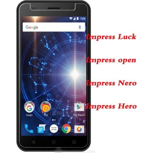 Vertex Impress Luck Tempered Glass For Vertex impress Open Hero Nero Screen Protector Protective Glass Film for Vertex impress