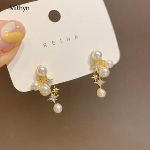 New Design 14K Gold Plated Plated Stud Earrings For Women Luxury Jewelry Zircon Earrings