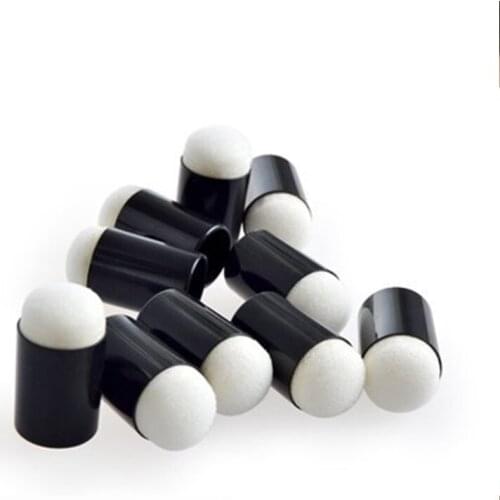 Brushes 10pcs Sponge Finger Daubers Foam Painting Ink Pad Stamping DIY Scrapbooking Drawing Daubers Stamping Painting Tool