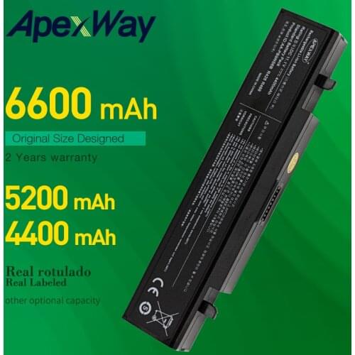 ApexWay 6CELLS Batería del ordenador portátil para SamSung AA-PB9NC6B AA-PB9NS6B AA-PB9NC6W AA-PL9NC6W R428 R429 R468 NP300 NP35