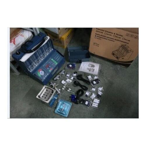 Auto fuel injector cleaner Tektino INJ-8B Engine Carbon Tester 8 jars