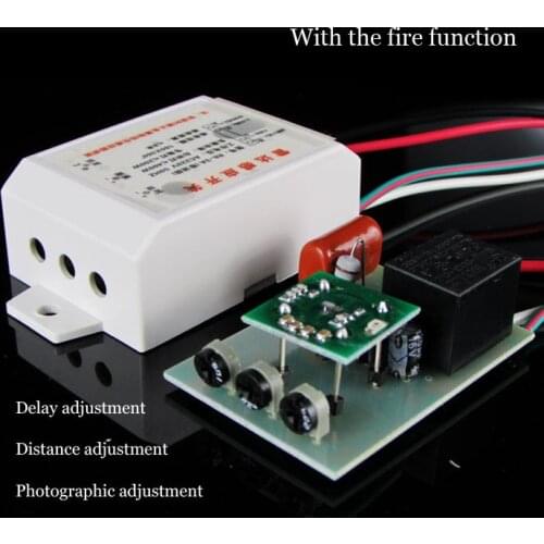 High Quality 220V IR Infrared Module Sensing Microwave Radar motion Sensor Switch Photosensitive Delay Distance Is Adjustable