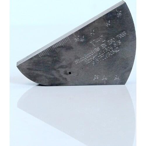 ISO7963-2010 ultrasonic flaw detection IIW 2 test block calibration blocks V2