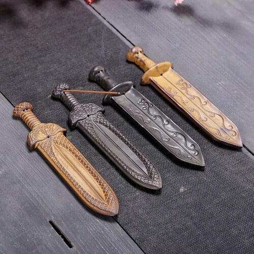 Creativity The Ancient Sword Design Incense Censer Incense Stick Holder Burner Ceramic Craft Creative Home Decoration