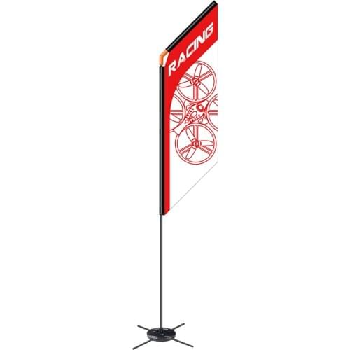 LDARC 560mm FPV Racer Flag Drone Quad Whoop Freestyle Cine Flying Flagpole