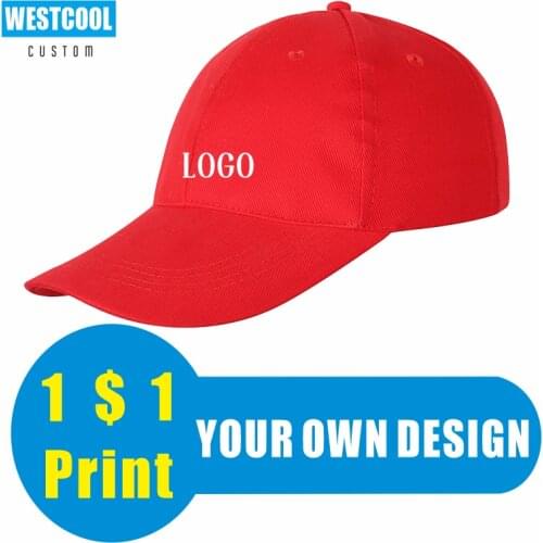 Fashion New Baseball Cap Custom Casual Hat Logo Hats Customized Group Customization WESTCOOL 2020