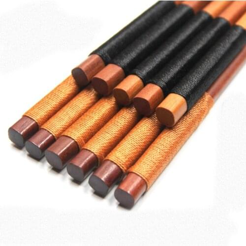 Nature Wood Chopsticks Japanese Chopstick Rest Chestnut Wood Sushi Chopsticks Set Creative Gifts Chinese Food Tableware