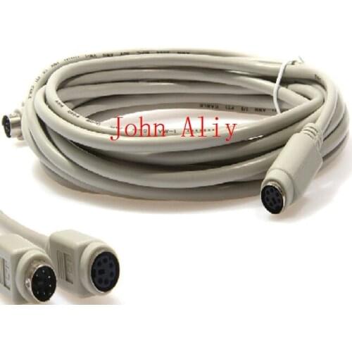 Wholesale for PS2 PS/2 Keyboard Mouse PS2 Extension Cable 6 pin PS2 Male to Female