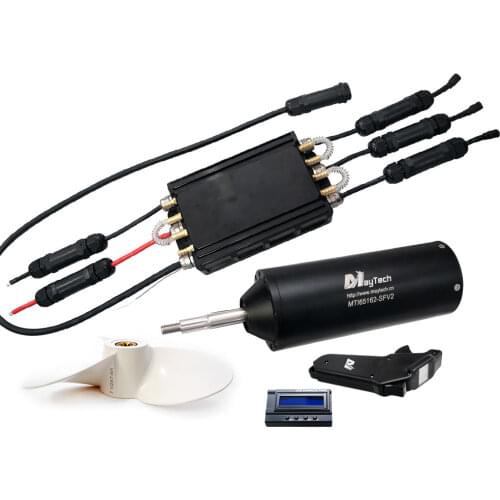 Maytech Fully Waterproof Efoil Kit MTI65162 Motor + 300A ESC + V2 MTSKR1905WF Remote Electric Foil Hydrofoil Kit