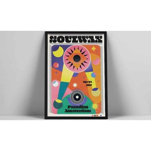 Music Band Soulwax Gig Posters Colorful Weird Canvas Painting Pop Music Album Wall Art Painting Living Room Home Decor Gift