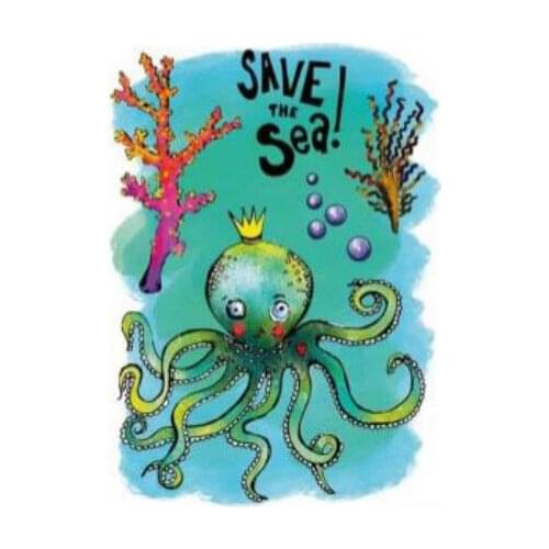 Ocean World Transparent Clear Silicone Stamp/Seal for DIY scrapbooking/photo album Decorative clear stamp M1349