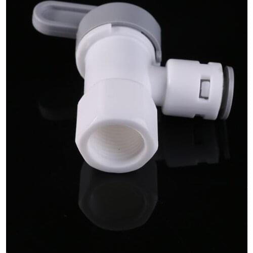 Tank Angle Ball Valve 1/4'' Tube For RO Reverse Osmosis Filter System Purifier A6HB