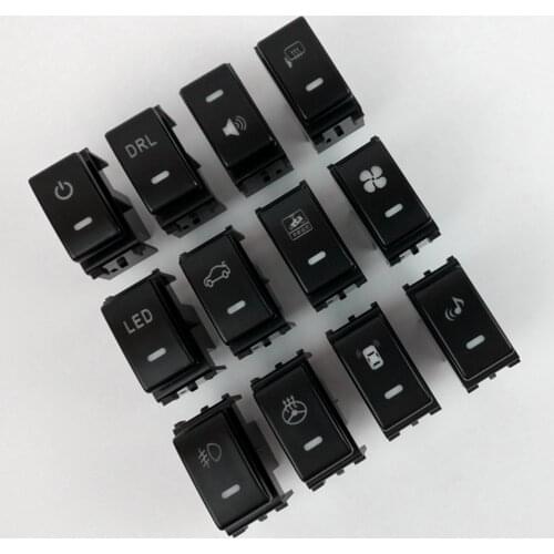 Steering Sheel Heating Rearview Mirror DRL Power Supply Music Volume Switch Button wire For Nissan Teana 2004-2012 hxh