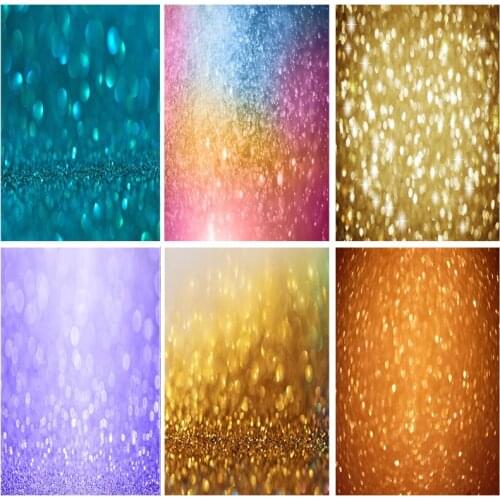 SHENGYONGBAO Art Fabric Photography Backdrops Prop Glitter Facula Light Spot Theme Photography Background 21318TTU-07