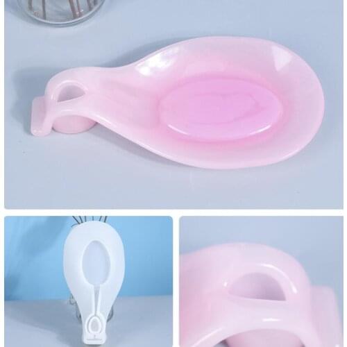Resin Silicone Mold Storage Box Mold For Jewelry Making Spoon Shape Cut Mold DIY Crystal Epoxy UV Gift Box Jewelry Tools Moulds