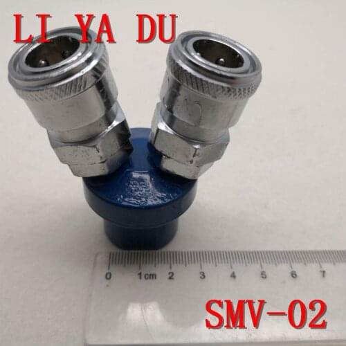 SMV-2 round two-way C type quick connector SMY-2 two round type air-pump type C pump tap connector