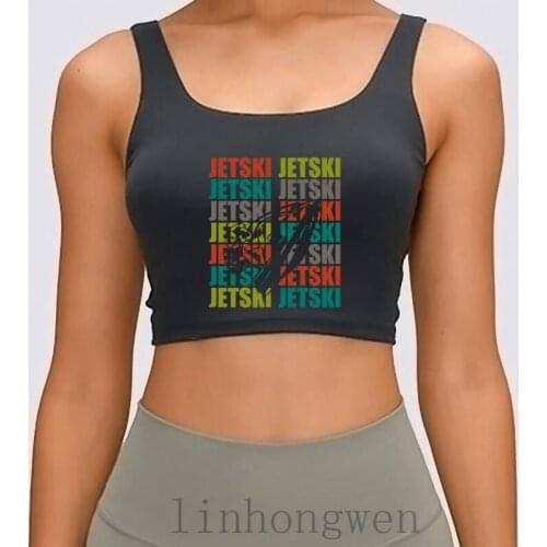 Jetski Jet Ski Geschenk Vintage Women Tank Top S-XL Family Summer Standard Cotton Famous New Fashion Printing Crop Top