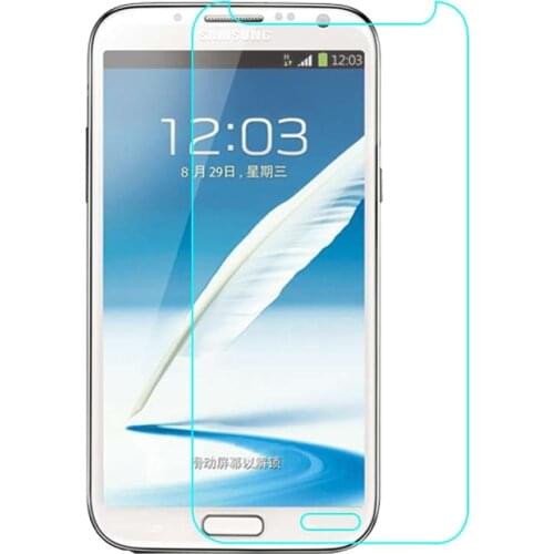 For Samsung Galaxy Note 2 N7100 Premium Tempered Glass Screen Protector Ultra Thin Clear Explosion-proof Protective Film
