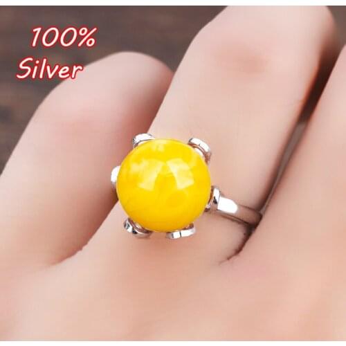 925 Sterling Silver Color Adjustable Ring Base 9MM-13MM Round Cabochon Ring Base Blanks Setting DIY Jewelry