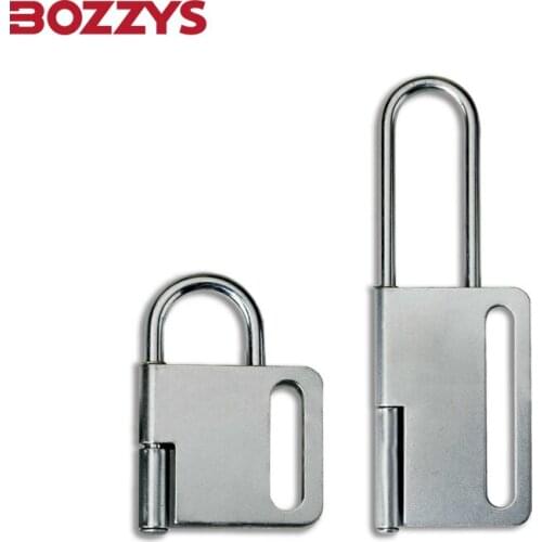 Butterfly type Anti pry Steel system Galvanized Clasp lock 6MM Antirust strong Lock tag Energy isolation Safety lock out tag out
