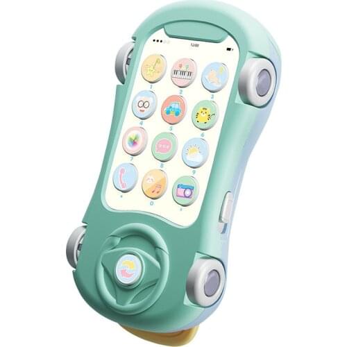 Baby Mobile Phone Toys Childrens Baby Projection Puzzle Early Education Music Mobile Phone Early Childhood Education Machine