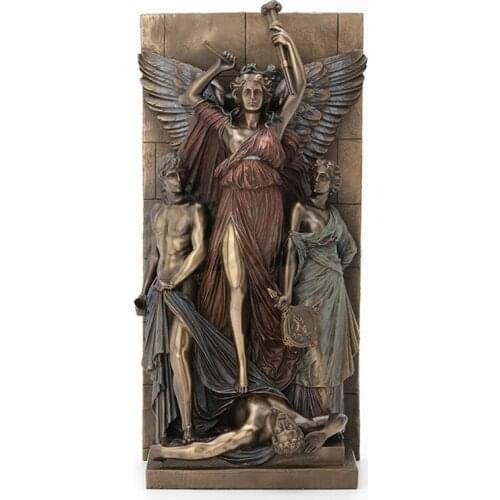 CREATIVE GREEK GOD ANGEL ART SCULPTURE THEMIS FIGURE STATUE RESIN CRAFT HOME DECORATION ACCESSORIES BIRTHDAY GIFT R3342