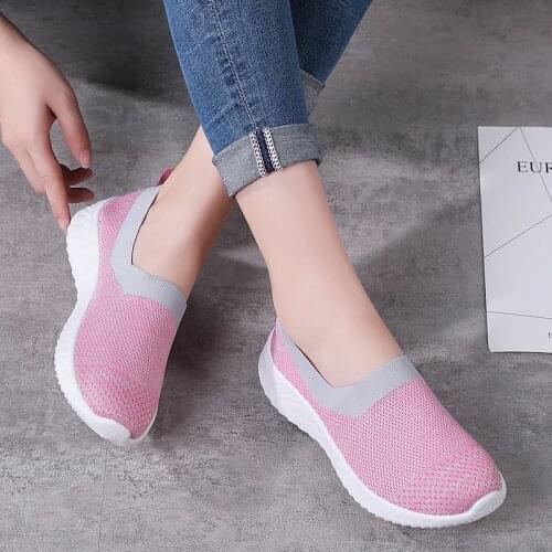 Breathable Leisure Sneakers Women Sport Running Shoes Outdoor Light Mesh Athletic Ladies Walking Jogging Soft Female Girls Gift