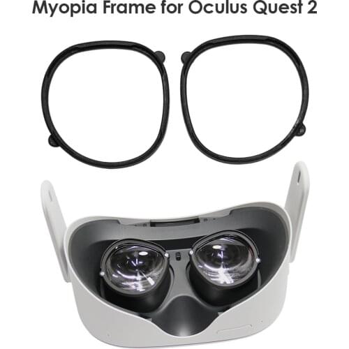 For Oculus Quest 2 VR Magnetic Eyeglass Anti-Blue Lens Frame Quick Disassemble Clip Lens Protection For Oculus Quest 2 Glasses