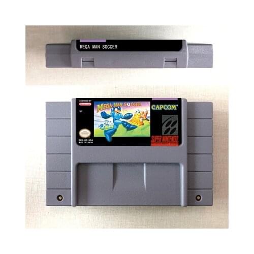 Mega Man Soccer - Action Game Card US Version English Language