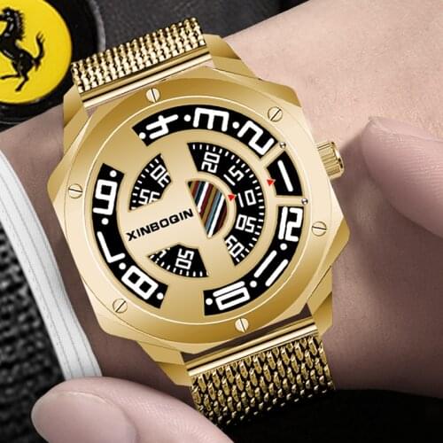 Mens Waterproof Watch MINGTUO China