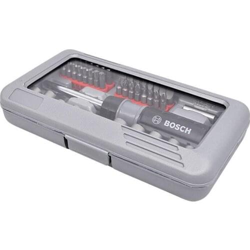 Tool Set Bosch Drill Bit 46-piece Ratchet Hexagon Socket Screwdriver Combination Multi-Function Chrome Vanadium Steel Forging