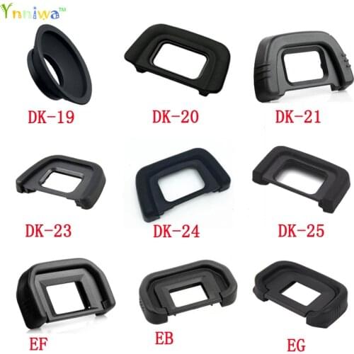 50pcs/lot DK-19 DK-20 DK-21 DK-23 DK-24 DK-25 EF EB EG DK-5 Rubber Eye Cup Eyepiece Eyecup for nikon canon SLR Camera