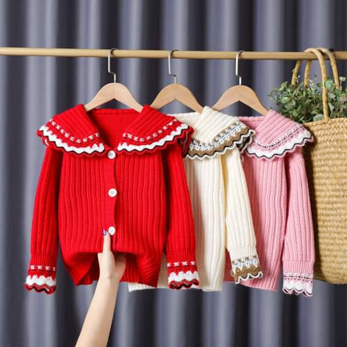 2021 new spring autumn/winter/summer Girls Kids Boys Sweater cardigan comfortable cute baby Clothes Children Clothing