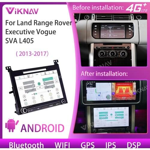10 inch Climate Board AC Panel For Land Range Rover Executive Vogue SVA L405 2013-2017 Air Condition Control Touch LCD Screen