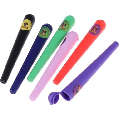 Plastic King Size Doob Tube 118 MM Vial Waterproof Airtight Smell Proof Odor Cigarette Solid Storage Sealing Container