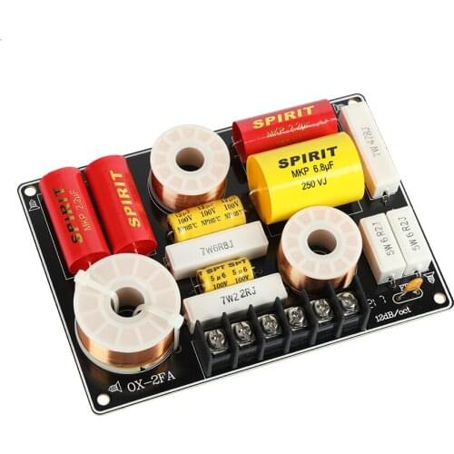 AIYIMA 200W 2 Way Treble Bass Audio Crossover Speaker Amplifier Frequency Divider Filter 2 Way Crossover Home Theater