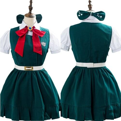 Super Danganronpa 2 Sayonara Zetsubo Gakuen Sonia Nevermind Cosplay Costume Girls Maid Dress Outfit Halloween Carnival Suit