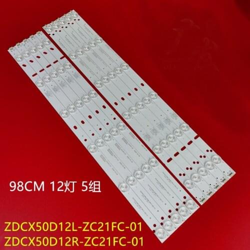 LED Backlight Strip 6 Lamp For ZDCX50D12L-ZC21F-01 ZDCX50D12R-ZC21F-01 303CX500042 PY63589B E320260