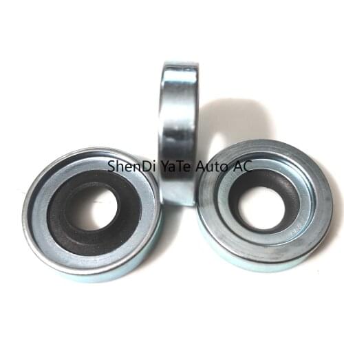 Auto A/C Compressor LIP TYPE Shaft Seal For Buick GM HD6/HT6/HR6/HR6HE/R4/V5,NIHON NVR140S compressor double lips Oil Seal stamp