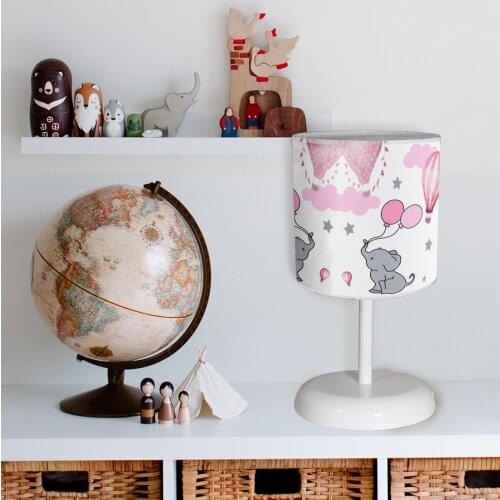 Car Pattern Children 'S Room Night light Table Top Lamps Lighting lampshade Star Cloud Educational Lighting