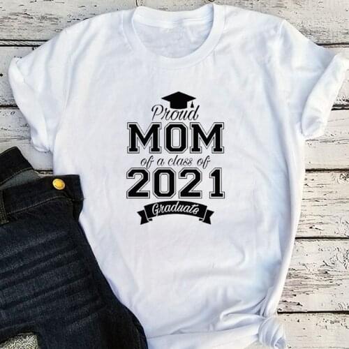 Graduation Family Shirts Matching Proud Graduate Tee Proud Mom of The Graduate Clothes Graduation Family Shirts 2021 Tees