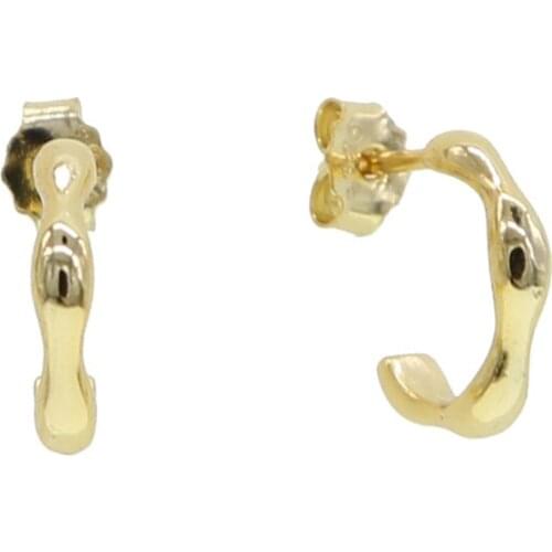 New arrived gold silver color tiny Geometric circle small stud earrings women real 925 sterling silver minimal delicate jewelry