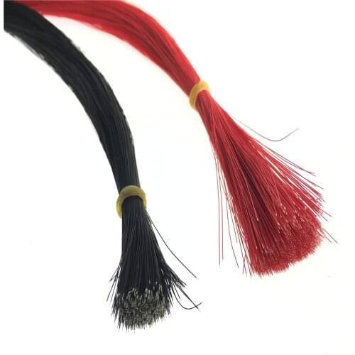 20pcs/Lot 0.25mm Hot Sale OK Red Black International Wire Contact Line For DIY Model Light Diorama Building