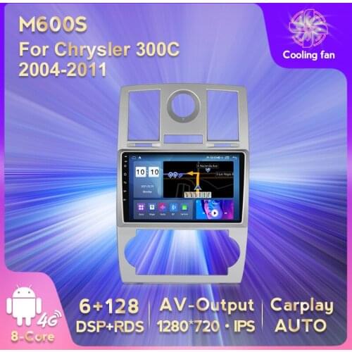 IPS HD 1280*720 Android 11 Car GPS Navigation DVD Multimedia Player For Chrysler Aspen 300C 2004-2011 Stereo Player Carplay AUTO