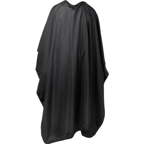 Black Big Salon Barber Hairdressing Cutting Gown Shampoo Hair Cape Cover
