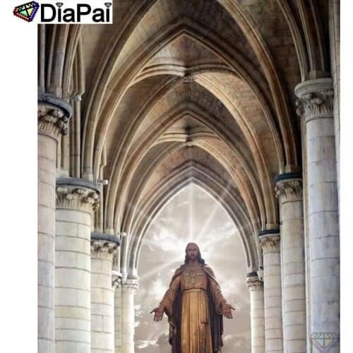 DIAPAI 5D DIY Diamond Painting 100% Full Square/Round Drill "Religious Jesus" Diamond Embroidery Cross Stitch 3D Decor A23830