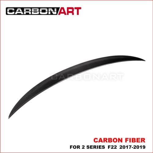 For F22 Carbon Fiber Trunk Spoiler Rear Car Wing for bm w 2 Series F22 Coupe F23 Convertible 218i 220i 225d 228i 2017-2019