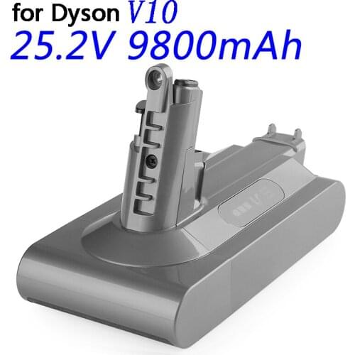 New 25.2V Battery 9800mAh Replacement Battery for Dyson V10 Absolute Cord-Free Vacuum Handheld Vacuum Cleaner Dyson V10 Battery