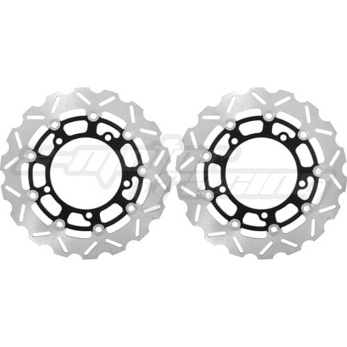 Motorcycle Front Floating Brake Discs Rotors For SUZUKI SFV650 GLADIUS ABS 2009-2014 SV650 2007-2015 SV650S ABS 2007-2009