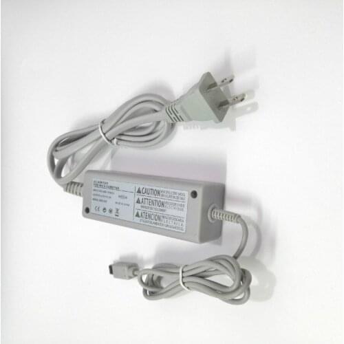 US Plug 100-240V Home Wall Power Supply AC Charger Adapter for Nintendo WiiU Pad Wii U Gamepad Controller Joypad